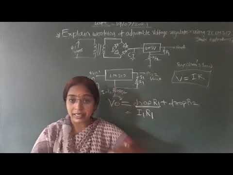 Adjustable voltage regulator