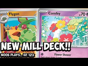 Noob Plays... Flygon Mill - DECK OUT the Opponent FAST! | Pokémon TCG Live