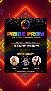 👉 PRIDE PROM: Get ready to dance the night away! Pride Prom is coming to The Crofoot for a dazzling night of dress, disco, and drag! - Drag Queen Performances - Colorfully-Inspired Cocktails - A Prom Royalty Contest - Photo Booth - DJ Disco Dance Floor - And More! w/ performances by: @katrinaalexismonae @emma.sapphire @kourtney_castro @djclubkid Saturday, June 15, 2024 The Crofoot Ballroom 7pm - Midnight / 21 / Dress to Impress Get tix at thecrofoot.com | The Crofoot