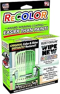 Wipe New Rust-oleum R6PCRTLKIT Recolor Paint Restorer with Wipe-On Applicator