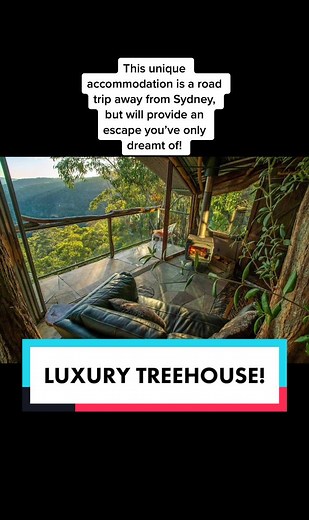 Childhood dream - a real luxury treehouse! #bucketlist #mustdo #mustvisit #roadtrip #weekendtrip #treehouse #fyp #foryou #foryoupage
