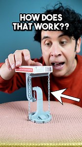 1M views · 9.2K reactions | How does it work???⛓️ If you like puzzles, optical illusions and magic, I'm on tour in 2024 with a brand new live show featuring all that good stuff! FINAL DATES NOW ON! Check them in my bio. In my bio you'll also find a way to get links to some of my most popular puzzles. Go see #magictrick #magician #puzzle #fyp | Pete Firman | Facebook