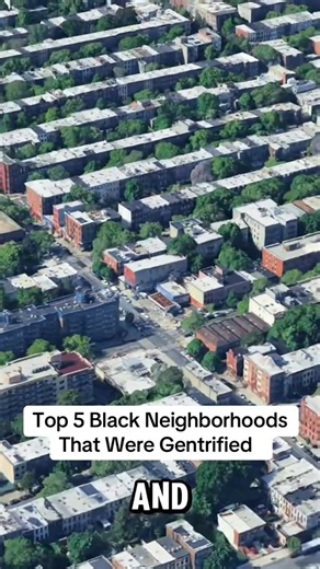 These weren’t just neighborhoods — they were hubs of Black culture, pride, and community. But once the value went up, the people who built them were pushed out. This is what happens when gentrification becomes erasure. Where murals replace memories. Where condos replace culture. These are 5 Black neighborhoods that were rich in history — until outside money rewrote the story. It’s the kind of truth that’s rarely taught. These places were once filled with Black excellence, but now too many of us 