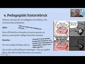 Historiebruk - en kort genomgång