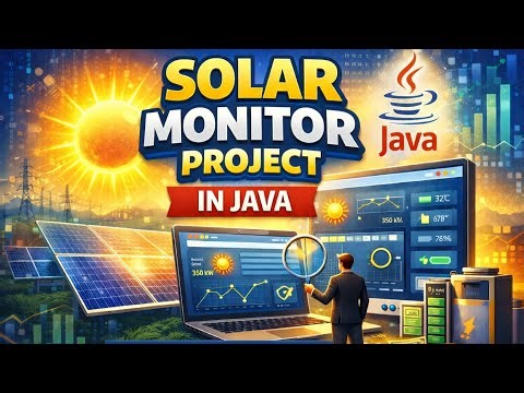 Solar Energy Tracker Project In Java #java #coding #tutorial #javaprojects #programming #design