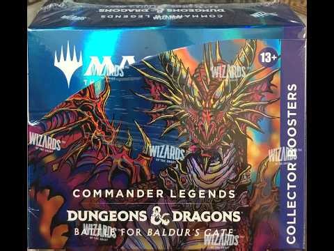 Battle for Baldur's Gate Collector PACK WARS(#3)! AncientGoldDragon(FoilBrdrlss) hit! MagicalBoxWars