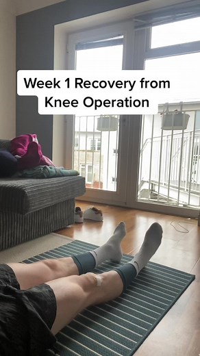 Week 1 Recovery from Knee Arthroscopy Operation - Tips for Strength Training