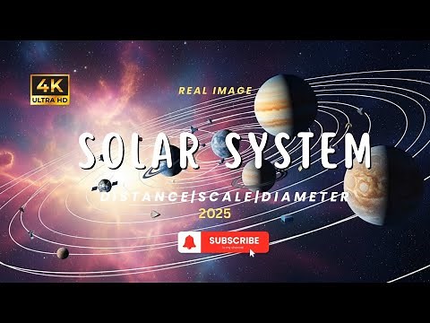 Our Solar System Explained (2025) | Distances, Real Images , Diameters & Rare Facts Only 1% Know