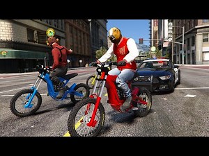 Surron Group VS Cops in GTA 5 RP