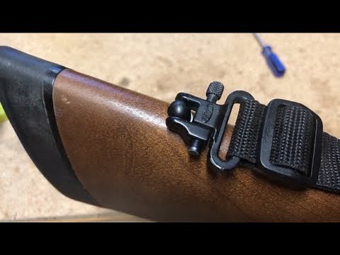 How To Install Swivel Stud Sling Mounts On A Shotgun