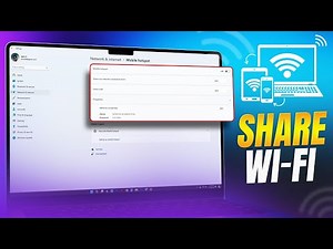How to Share Internet from Windows Laptop on Windows 10/11 | Easy Wi-Fi Hotspot Setup