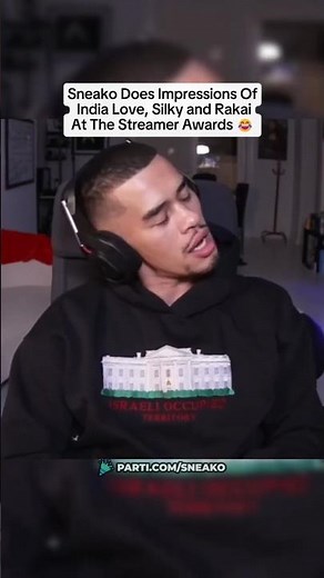 Sneako Does Impressions of Streamers At The Streamer Awards😂