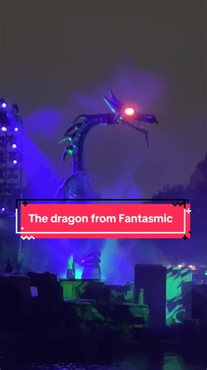 Nostalgia for the Dragon in Fantasmic at Disneyland