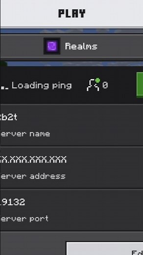 2B2T OFFICIAL IP FREE #minecraft #2b2t #trending #shortsfeed