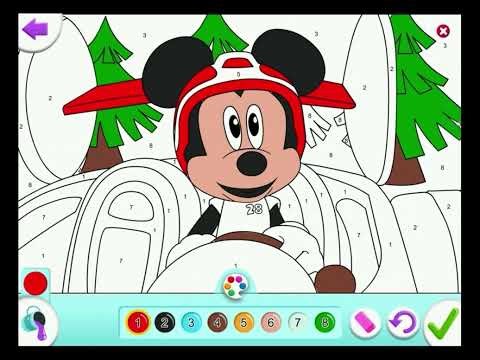Mickey and the roadster racers Disney junior color splash