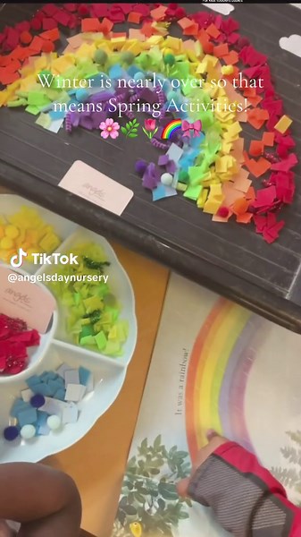 Spring Rainbow Making Activities for Early Years