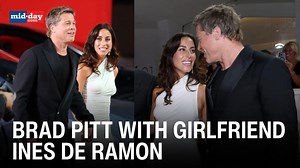 Brad Pitt spotted with girlfriend Ines de Ramon at ’Wolfs’ premiere | Venice Film Festival