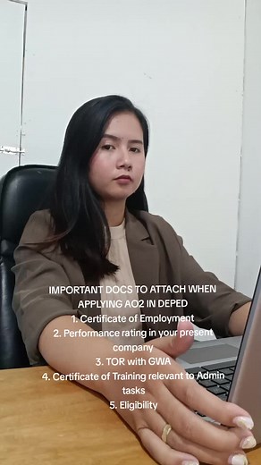 Applying for AO2 Position in DepEd: Essential Documents