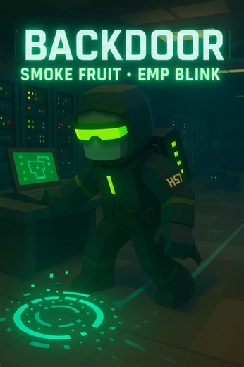 Smoke Fruit EMP Blink in a Roblox Server Room?! | H57Lab