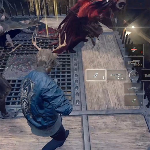 Resident Evil 4 Remake Gameplay LIFT CLOCK TOWER Epic Battle #videogames #gameplay #pcgame | Shuki Devi