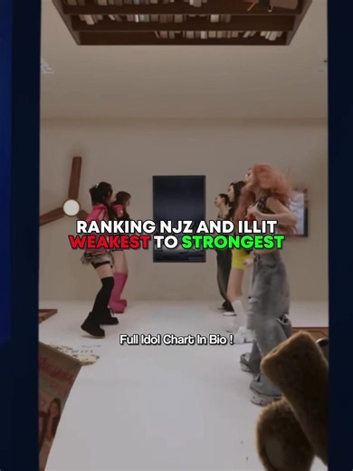 Ranking new jeans and illit weakest to strongest #fyp #kpop #kpopranking #viral #kpopfyp