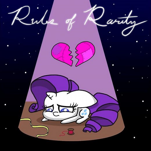 sad mlp music - rules of rarity 💎 💔 song cover