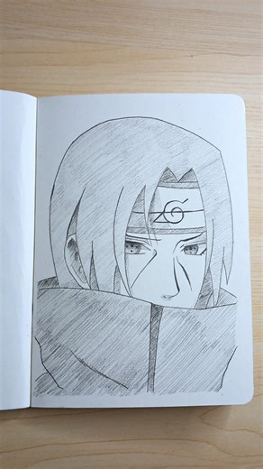 itachi uchiha sketch #narutoshippuden #anime #sketch