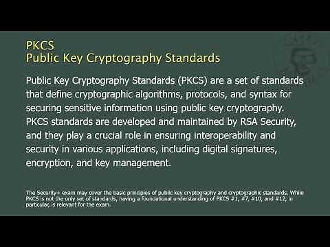 PKCS - Public Key Cryptography Standards