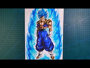 How to Draw Vegito and Gogeta Fusion [Super Gogito]🥶 Full Body