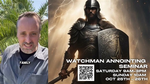 16 reactions | Watchman Anointing Seminar with Special Guest Benjamin...