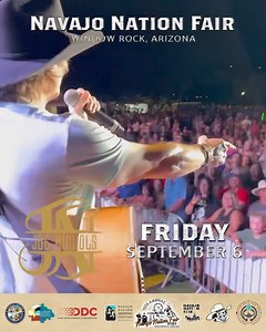 Today is the official kick off to the 76th Annual Navajo Nation Fair! Five days of fun filled activities, food and concerts. Joe Nichols will be on stage at the Dean C. Jackson Arena on Friday Night, September 5, at 9:30 PM DST after the rodeo. Tickets can be purchased at the gates. | Navajo Nation Fair