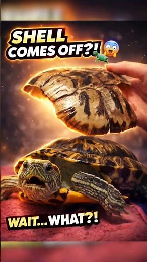 This Cute Turtle’s Shell Trick Shocked Everyone! 🐢😳