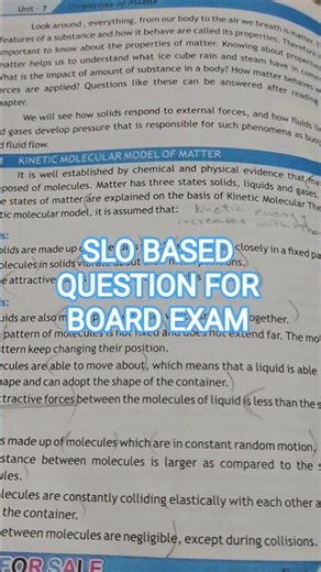 SLO Based Question 1 Class 9 Physics Chapter 7 #Board #Exam #slo #numericals #class9 #physics #mcqs