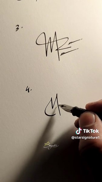 Creative Signature Ideas for 'MR' Initials