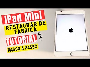 Como RESTAURAR / FORMATAR de FÁBRICA iPad Mini #apple #ipadmini