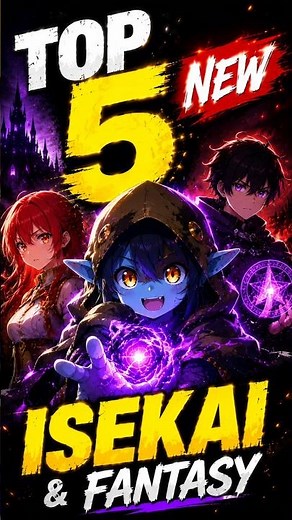Top 5 NEW Isekai & Fantasy Anime You Must Watch in 2026! 🔥