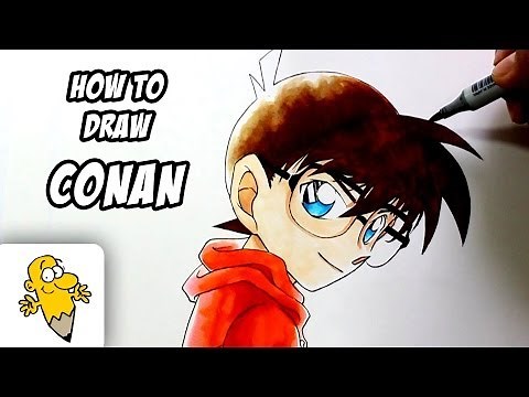 How to draw Conan Edogawa [Case Closed] Drawing Tutorial