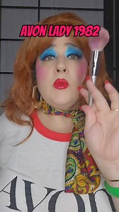 Brenda is bold, Brenda is beautiful, Brenda comes stocked with samples, hunnie. 💋 #avon #makeup #80smakeup #80s #80saesthetic #80sglam #charactercomedy #actress 🎵Gloria by Laura Branigan | Casey Dressler