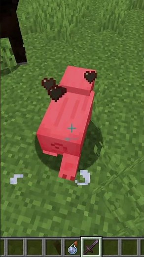 HOW TO USE THE WIND CHARGED EFFECT IN MINECRAFT #shorts #minecraft #gaming