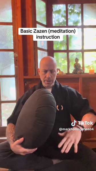 Basic zazen (seated meditation) instruction. Soto zen prsctices shikantaza, “just sitting”. #buddhism #zen #meditation #mindfulnes #shikantaza