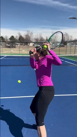 Tennis Backhand: Slice approach shot