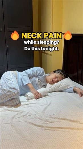 How to Fix Neck Pain While Sleeping (Simple Night Adjustment)