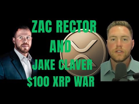 The Zach Rector War On Jake Claver | $100 XRP My Take