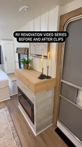 RV renovations before and after. See more at https://www.facebook.com/revampingcamping #rvlifestyle #rvfulltime #fulltimefamilies #rvfamily #rvtravel #rvinspiration #rvrenovation #lovethatrv | Love That RV