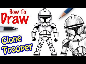 How to Draw Clone Troopers Phase 1