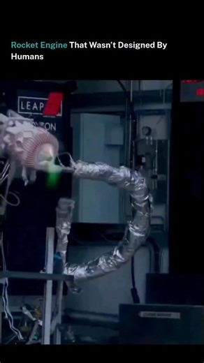 Technology | AI | Prompts on Instagram: "AI designed LEAP 71’s NEURON rocket engine without human intervention. The engine was generated autonomously by LEAP 71 and produced as a single 3D-printed copper structure. It fired successfully on the very first test, despite operating under extreme conditions where combustion reaches 3,000 °C while super-cooled liquid oxygen at −183 °C flows through internal channels to keep the structure intact, causing visible frost during operation. That performance