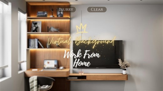 Zoom Background: Modern Home Office | Virtual Backgrounds for Zoom, MS Teams, Google Meet, Video Conferences, Streaming - Etsy