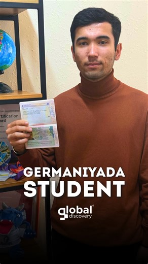 Chet Elda O’qish | Study Abroad Agency | 🎉 Tabriklaymiz! Talabamiz Shohjahon Niyatov Germaniyadagi nufuzli universitetlardan biriga 📚 Bachelor of Science (B.Sc.) – Software... | Instagram