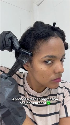How to do a hair straightening treatment at home by yourself