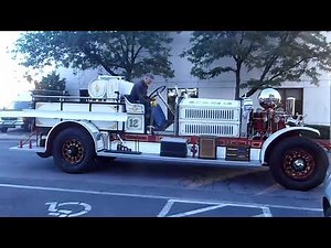 Vintage Fire Truck Restoration: Ahrens Fox P-S-4 1923 Serial No.728 | 1300 GPM Pump Revival"